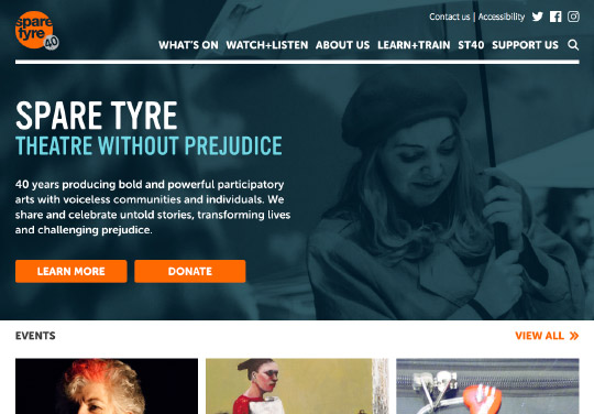 Spare Tyre website